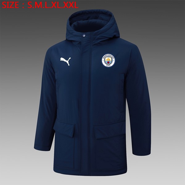 Abrigo Manchester City 2024-2025 Azul 2